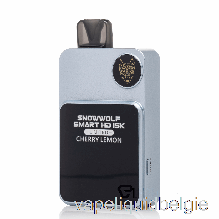 Vape België Snowwolf Smart Hd 15k Gelimiteerde Wegwerpkers Citroen